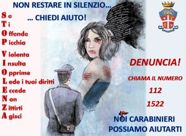 I Carabinieri di Isernia impegnati per la Giornata mondiale contro la violenza sulle donne