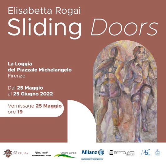 Tutto pronto per la mostra Sliding doors a La Loggia di Firenze