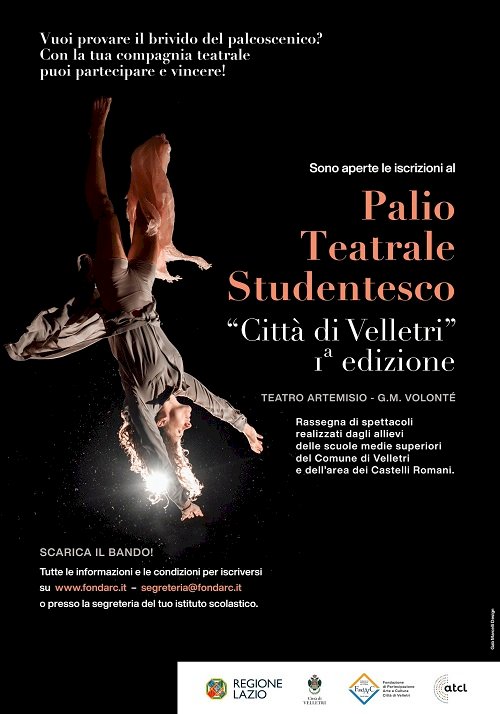 Prima edizione del Palio Teatrale Studentesco Città di Velletri