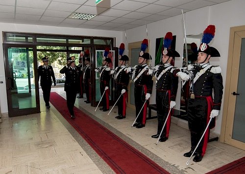 Il generale Rispoli visita il Comando Provinciale di Isernia.