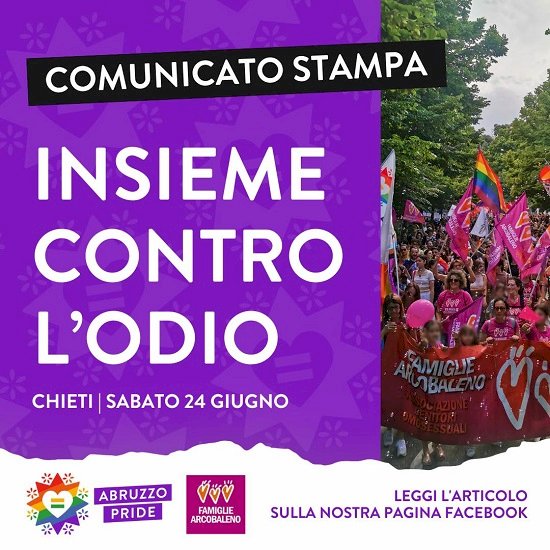 Chieti, aggressioni fasciste all’Abruzzo Pride