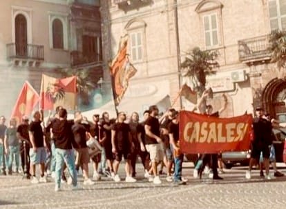Casalbordino, protesta tifoseria contro la cessione della società calcistica e lo spostamento a Vasto