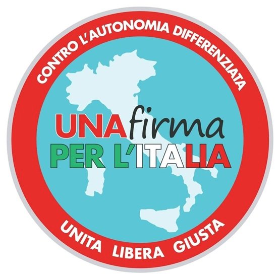 Una firma per evitare l'Autonomia leghista