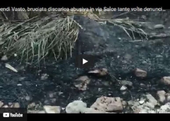Incendi Vasto, bruciata anche discarica abusiva in via Salce (ripetutamente documentata e denunciata)