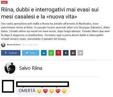 La Verità, la giustizia e il dolore umano non hanno padrini e padroni