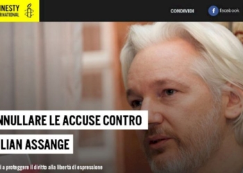 ANNULLARE LE ACCUSE CONTRO JULIAN ASSANGE
