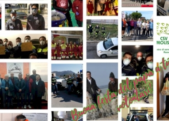 La festa del Papà in trincea, i Volontari