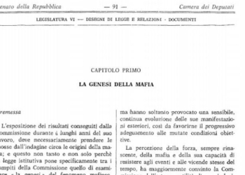 MAFIA: le origini remote