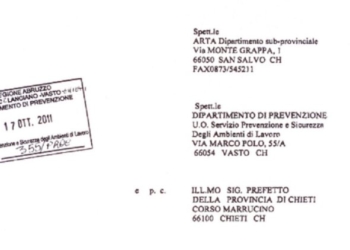 Punta Penna, nuovi allarmi per i cattivi odori