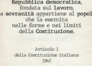 Primo maggio e Costituzione
