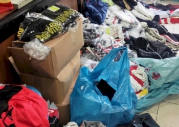 Polizia scopre un deposito di merce contraffatta
