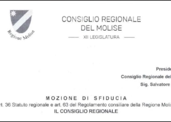 MOZIONE DI SFIDUCIA A TOMA (sGovernatore del Molise)