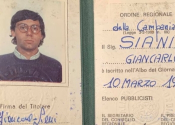 Giancarlo SIANI è diventato professionista