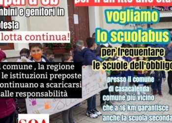 Diritto allo studio a Lupara, non si ferma la protesta