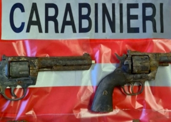 Il Comune pulisce il canale: spuntano 5 pistole. Indagano i carabinieri