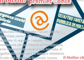 Centinaia di mail inviate al governo per il disastro sanitario molisano. «Ora il governo intervenga»