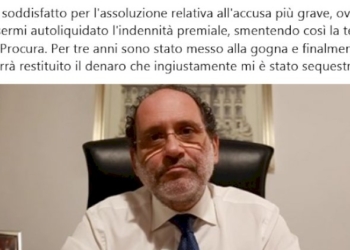 Sicilia e-servizi, Ingroia «assolto dall’accusa più grave»