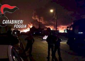 Arresti per un incendio al capannone dei rifiuti e per minaccia aggravata e rapina