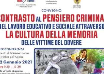 Contrasto al pensiero criminale nel lavoro educativo e sociale attraverso la cultura e la memoria