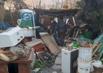 SEQUESTRATA DISCARICA ABUSIVA DI CIRCA 2.500 MQ SULLE SPONDE DEL FIUME VOLTURNO