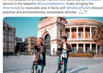 «Monopattino Sharing», al via anche a Palermo la micromobilità