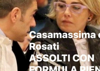 Assoluzione con formula piena per Casamassima e Rosati