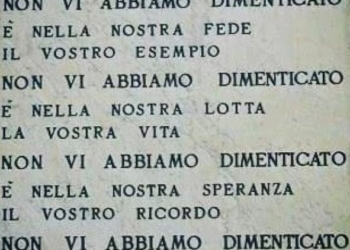 Ai PARTIGIANI ignoti…