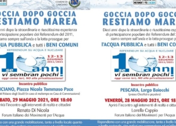 Dieci anni dopo l’acqua pubblica torna ad irrigare le praterie lacerate della democrazia