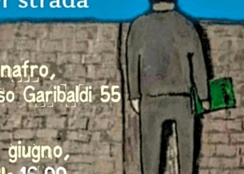 “Lo scrittore per strada“: Walter Lazzarin a Venafro