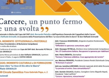 «CARCERE, UN PUNTO FERMO E UNA SVOLTA»