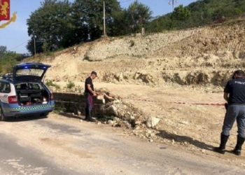 Frana di Castelpizzuto: nuovo sequestro della Polizia Stradale