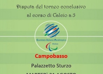Calcio… Calcio… Calcio: torneo domani al Palazzetto Sturzo di Campobasso
