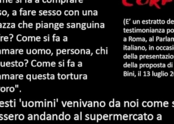 Schiavitù sessuale: l’unico pericolo sono mafiosi, sfruttatori e violentatori