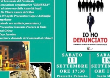 Due appuntamenti con «Io ho denunciato»