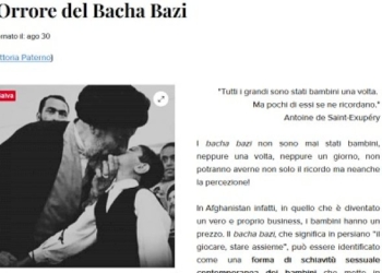 Afghanistan, anni di pedofilia dilagante