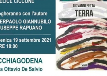 Umberto Berardo e Giovanni Petta a Macchiagodena con i libri  «FRAMMENTI DI ESPRESSIONI ESISTENZIALI» e «TERRA»