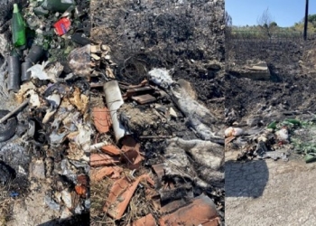 Vasto, bruciano per la seconda volta in un mese e mezzo i rifiuti nella discarica abusiva