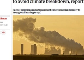 Il mondo sta fallendo nell’impegno contro il crollo climatico