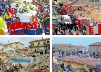 ORE 11:32:59, 31 OTTOBRE 2002, SAN GIULIANO DI PUGLIA. LA SCUOLA DEVE ESSERE IL LUOGO PIÙ SICURO DOVE TENERE I NOSTRI BAMBINI