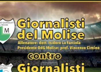 Calcio, l’OdG Molise sfida l’Odg Abruzzo