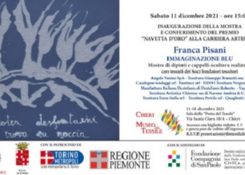 LE ALGHE DI PISANI A CHIERI: IL COLORE DELLA SPERANZA È IL BLU DEL «M.A.R.E.»