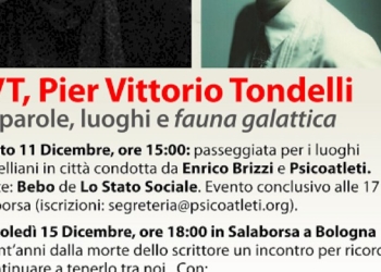 PVT, Pier Vittorio Tondelli  tra parole, luoghi e fauna galattica