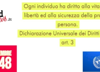 DICHIARAZIONE UNIVERSALE DEI DIRITTI UMANI – art.3
