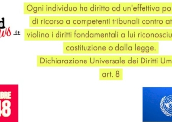 DICHIARAZIONE UNIVERSALE DEI DIRITTI UMANI – art.8