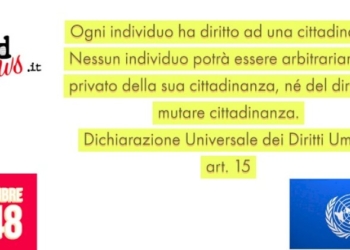 DICHIARAZIONE UNIVERSALE DEI DIRITTI UMANI – art.15
