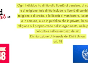 DICHIARAZIONE UNIVERSALE DEI DIRITTI UMANI – art.18