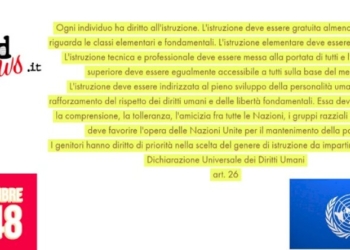 DICHIARAZIONE UNIVERSALE DEI DIRITTI UMANI – art.26