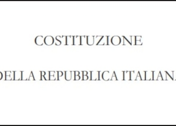 LA COSTITUZIONE È ANTIFASCISTA, DEVE ESSERLO ANCHE IL NUOVO PRESIDENTE