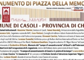 27 gennaio 2022: GIORNO DELLA MEMORIA a Casoli