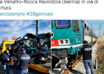 Isernia, incidente tra treno e auto. Morta la ragazza alla guida
